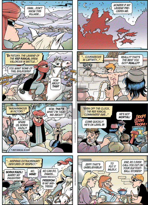 Doonesbury on Sunday May 16, 2010 Comic Strip