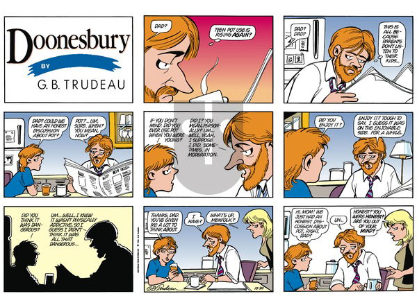 Doonesbury on Sunday October 20, 1996 Comic Strip