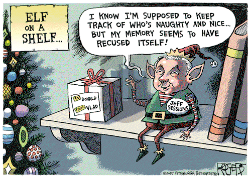Rob Rogers on Friday November 17, 2017 Comic Strip