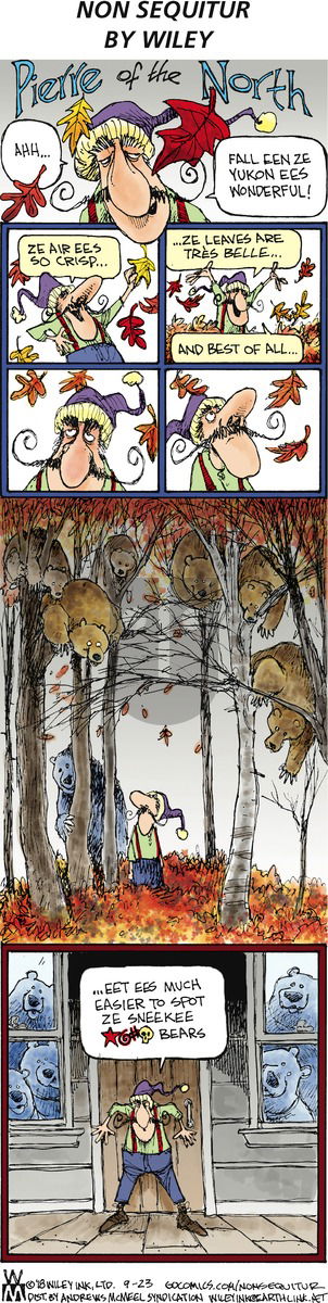 Non Sequitur on Sunday September 23, 2018 Comic Strip