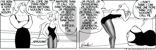 9 Chickweed Lane on Saturday January 8, 2011 Comic Strip