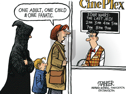 Jeff Stahler on Thursday December 14, 2017 Comic Strip