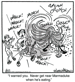 Marmaduke on Friday August 11, 2006 Comic Strip
