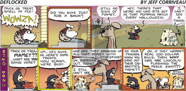 DeFlocked on Sunday October 26, 2008 Comic Strip