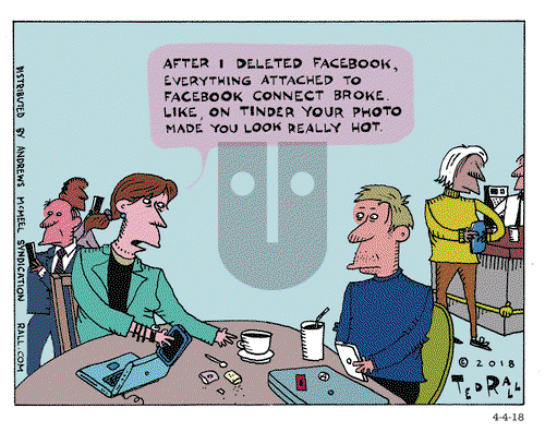 Ted Rall on Wednesday April 4, 2018 Comic Strip