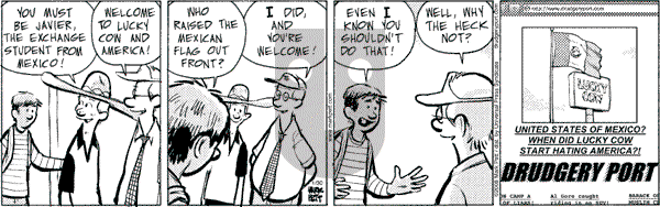 Lucky Cow on Wednesday January 30, 2008 Comic Strip