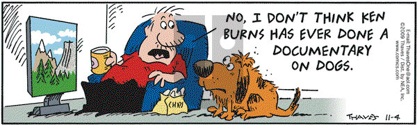 Frank and Ernest on Wednesday November 4, 2009 Comic Strip