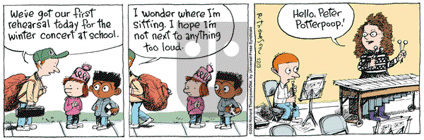 Cul de Sac on Wednesday December 3, 2008 Comic Strip