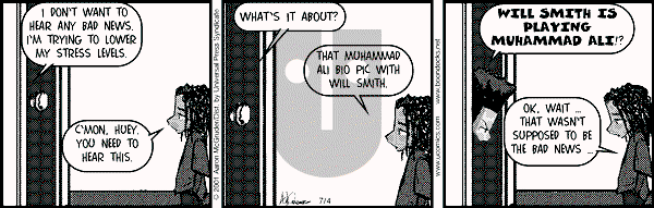 The Boondocks on Wednesday February 4, 2009 Comic Strip