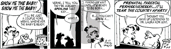Over the Hedge on Monday February 17, 1997 Comic Strip