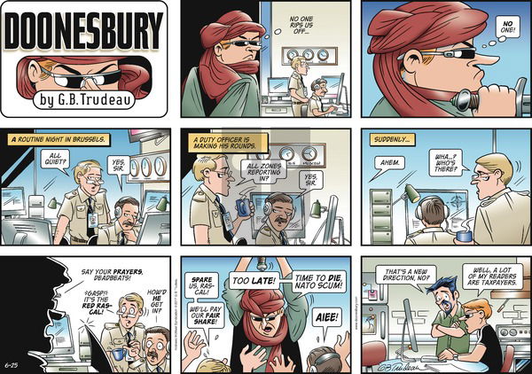 Doonesbury on Sunday June 25, 2017 Comic Strip