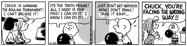 Peanuts on Thursday October 28, 1982 Comic Strip