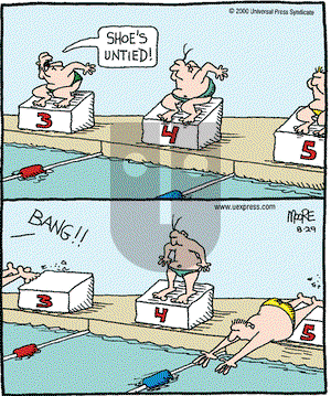 In the Bleachers on Tuesday August 29, 2000 Comic Strip