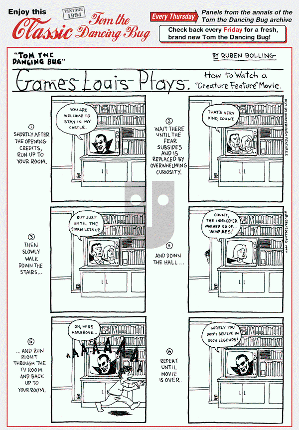 Tom the Dancing Bug on Thursday July 2, 2020 Comic Strip