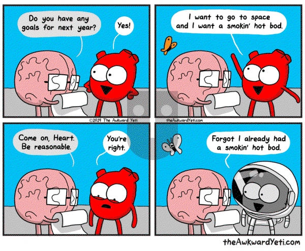 The Awkward Yeti on Friday January 31, 2020 Comic Strip