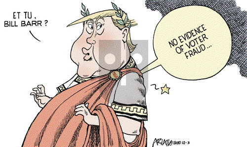 Robert Ariail on Thursday December 3, 2020 Comic Strip