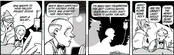 Doonesbury - Thursday July 16, 1998 Comic Strip