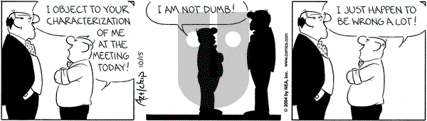 The Born Loser on Friday October 15, 2004 Comic Strip
