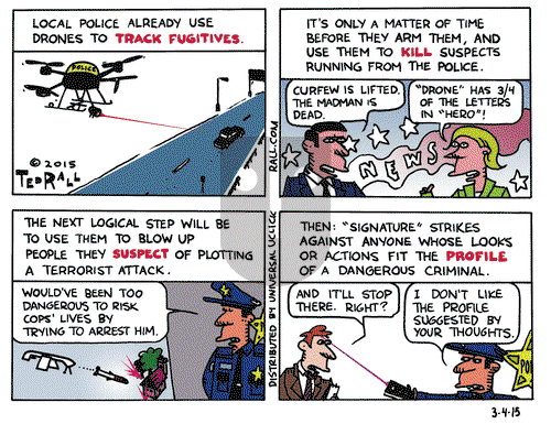 Ted Rall on Wednesday March 4, 2015 Comic Strip