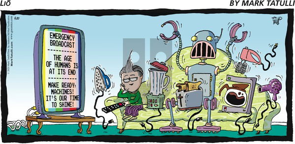 Lio on Sunday September 20, 2020 Comic Strip