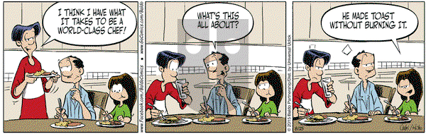 Baldo on Tuesday August 25, 2015 Comic Strip