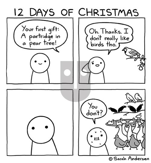 Sarah's Scribbles on Wednesday December 25, 2024 Comic Strip