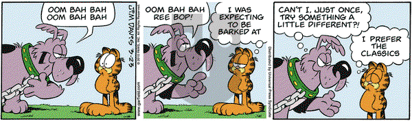 Garfield on Tuesday March 23, 2010 Comic Strip