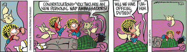 Rose is Rose on Friday March 20, 2020 Comic Strip
