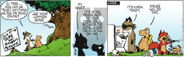 Over the Hedge on Thursday August 9, 2018 Comic Strip