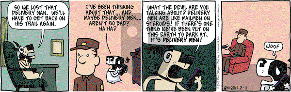 Pooch Cafe on Wednesday February 11, 2015 Comic Strip