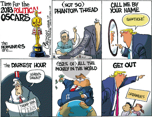 Stuart Carlson on Wednesday January 24, 2018 Comic Strip
