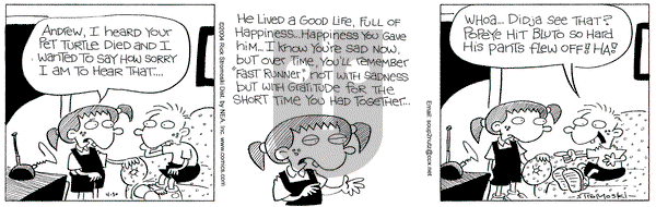 Soup to Nutz - Old on Friday April 30, 2004 Comic Strip