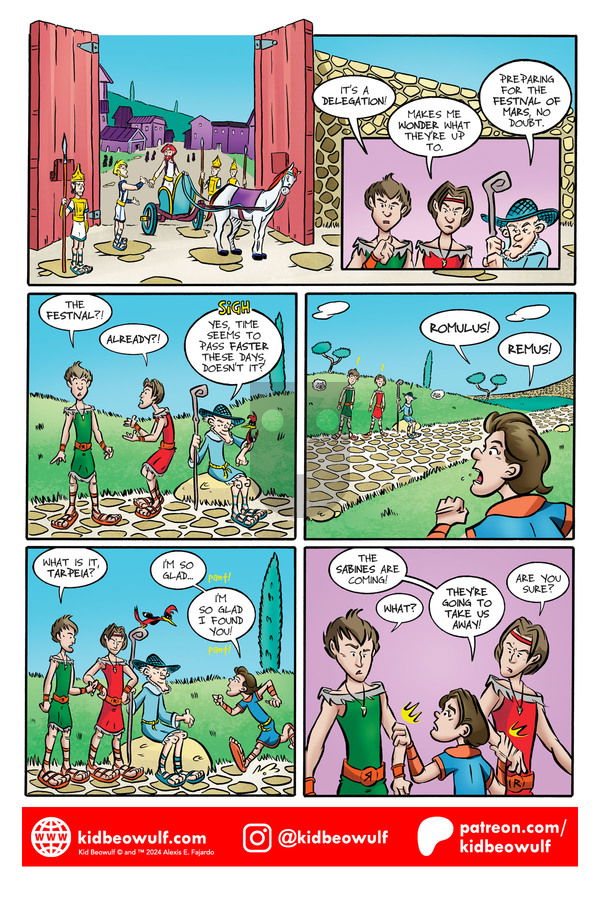 Kid Beowulf on Thursday August 15, 2024 Comic Strip