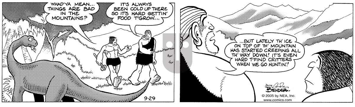 Alley Oop - Thursday September 29, 2005 Comic Strip