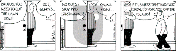 The Born Loser on Monday July 3, 2000 Comic Strip