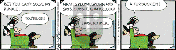 The Born Loser - Monday November 28, 2022 Comic Strip