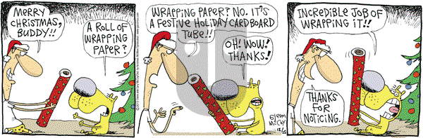 The Duplex on Wednesday December 25, 2019 Comic Strip