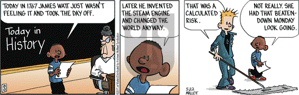 Frazz on Monday May 22, 2017 Comic Strip