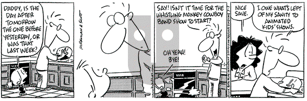 Baby Blues on Wednesday March 3, 1999 Comic Strip