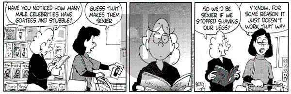 Luann on Friday November 29, 1996 Comic Strip