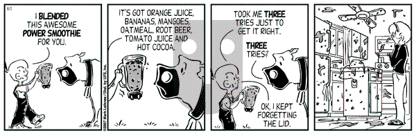Cow and Boy Classics on Thursday August 2, 2007 Comic Strip