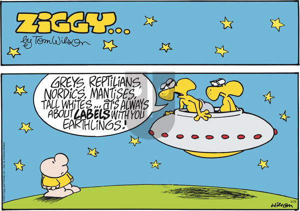 Ziggy on Sunday September 28, 2025 Comic Strip