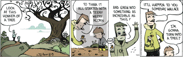 Wallace the Brave on Thursday October 4, 2018 Comic Strip
