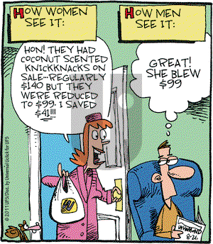 Reality Check on Friday August 26, 2011 Comic Strip