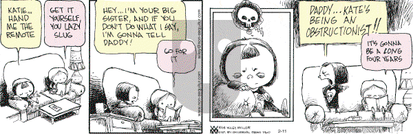 Non Sequitur on Friday February 11, 2005 Comic Strip