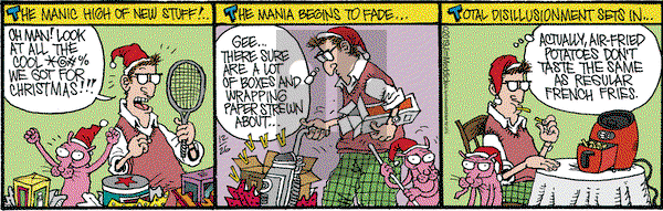 Monty on Thursday December 26, 2019 Comic Strip