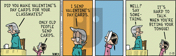 Grand Avenue on Thursday February 13, 2020 Comic Strip