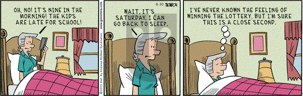 Grand Avenue on Saturday August 30, 2025 Comic Strip