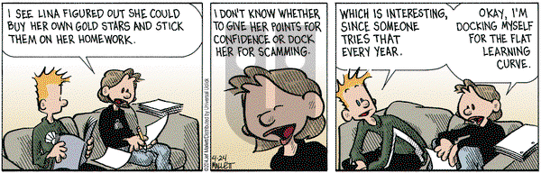 Frazz on Thursday April 24, 2014 Comic Strip