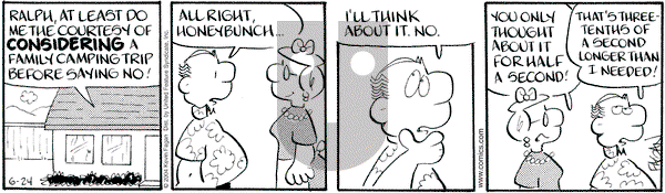 Drabble on Thursday June 24, 2004 Comic Strip